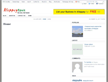 Tablet Screenshot of alappuzhatown.com